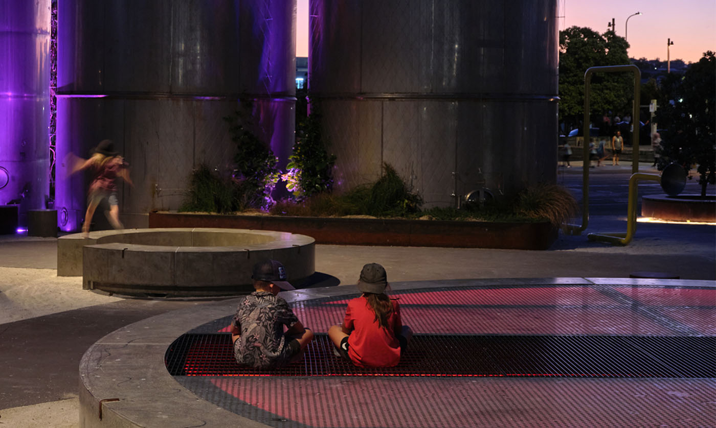 Silo Park Playground, NZ Silo Park Playground, NZ
