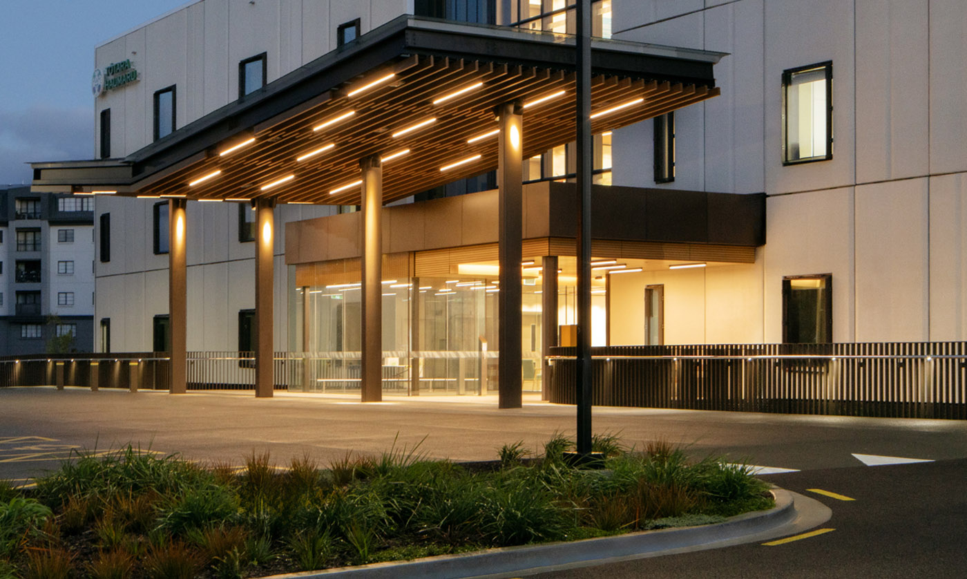 Tōtara Haumaru North Shore Hospital, New Zealand